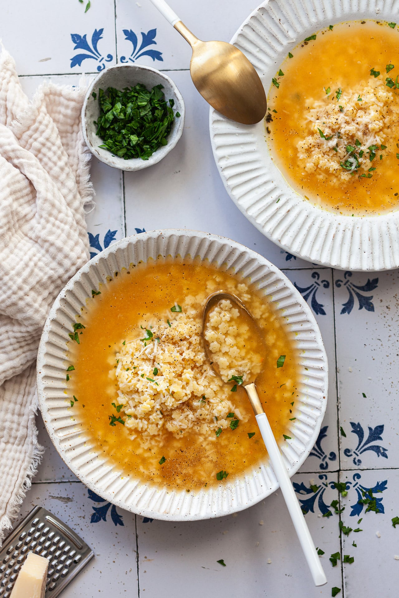 Vegan Italian Pastina Soup Recipe