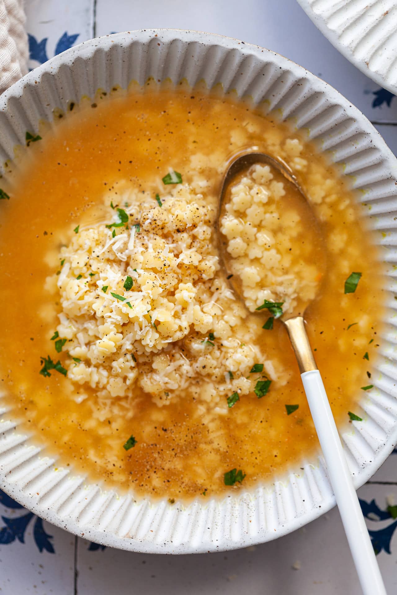 Vegan Italian Pastina Soup Recipe