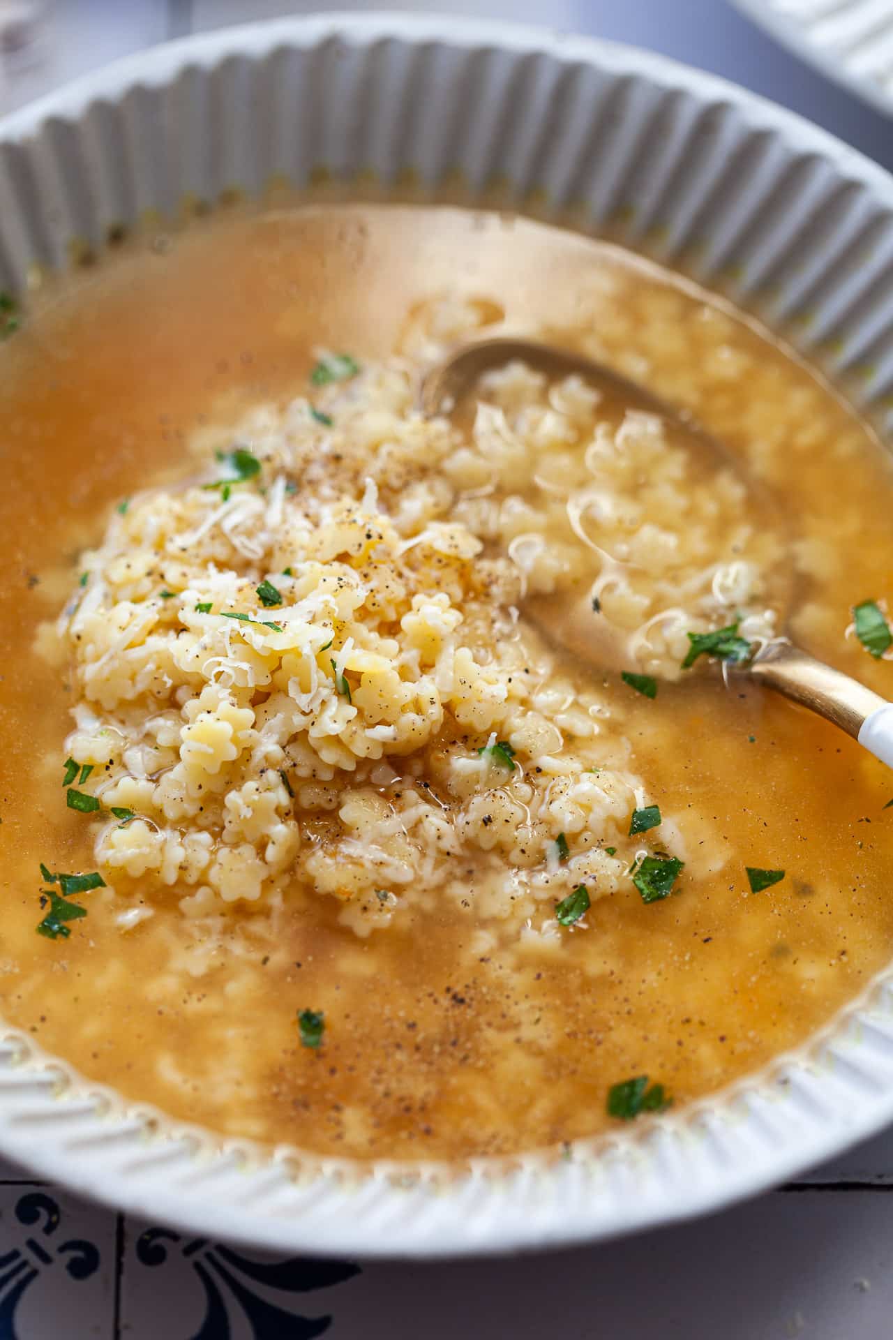 Vegan Italian Pastina Soup Recipe