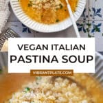 Vegan Italian Pastina Soup Recipe