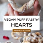 Vegan Puff Pastry Hearts Recipe