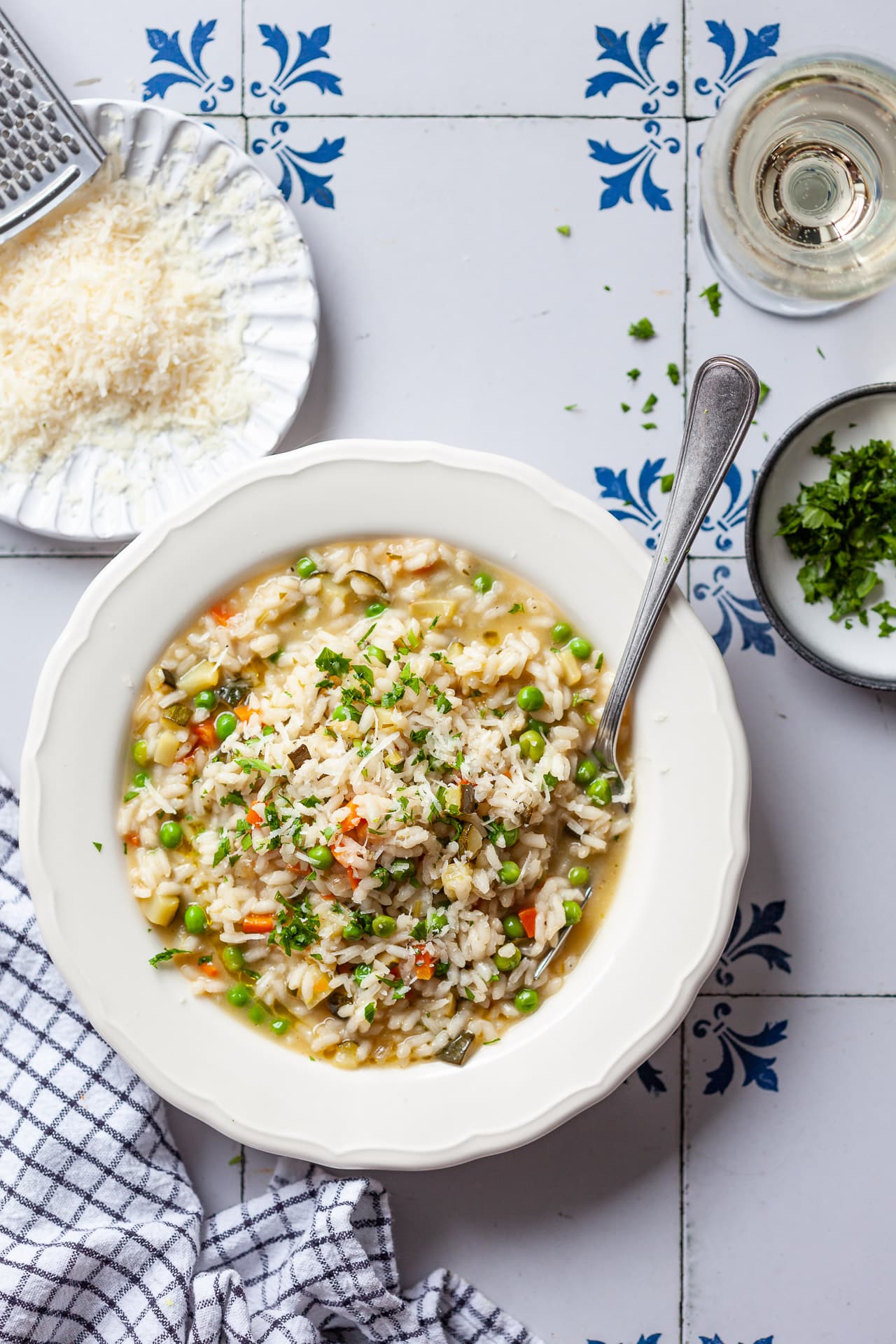 Vegan Risotto Primavera