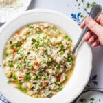 Vegan Risotto Primavera Vibrant Plate