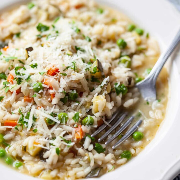 Vegan Risotto Primavera