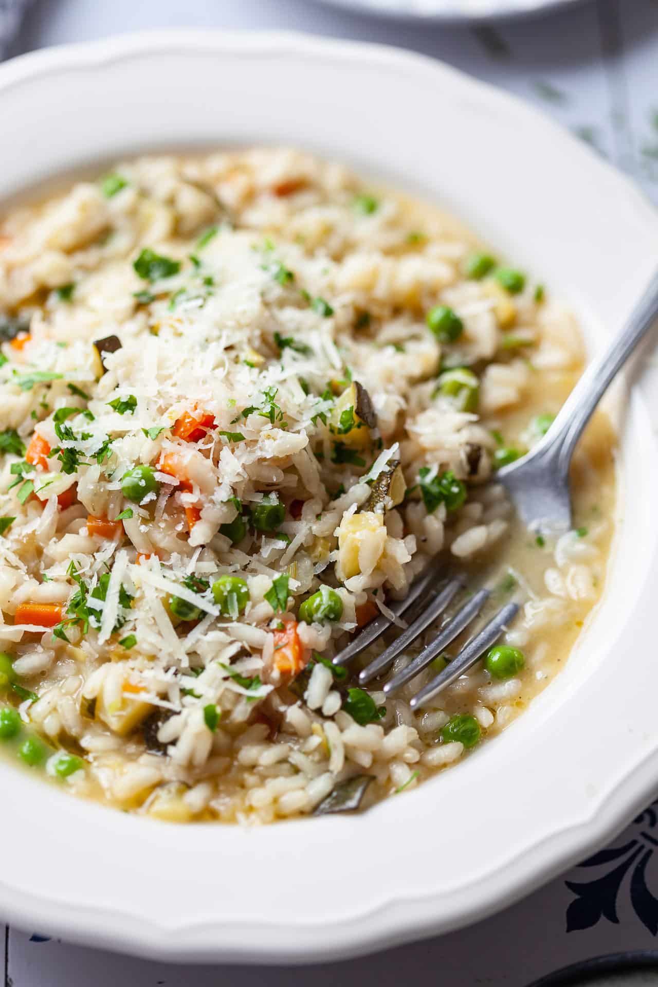 Vegan Risotto Primavera