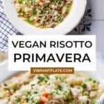 Vegan Risotto Primavera