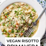 Vegan Risotto Primavera