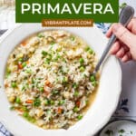 Vegan Risotto Primavera