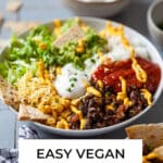 Easy Vegan Burrito Bowl Recipe