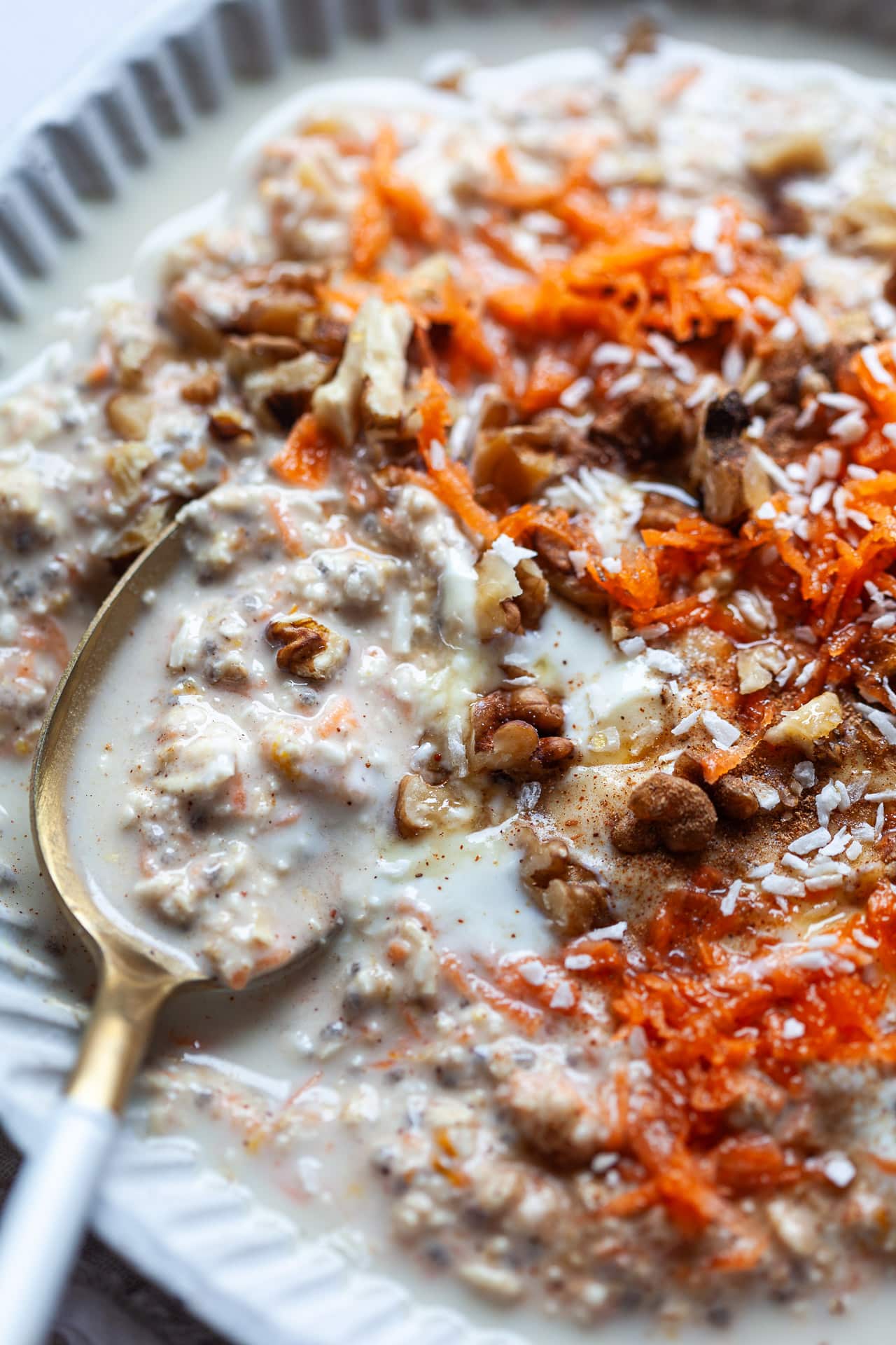Carrot Cake Overnight Oats