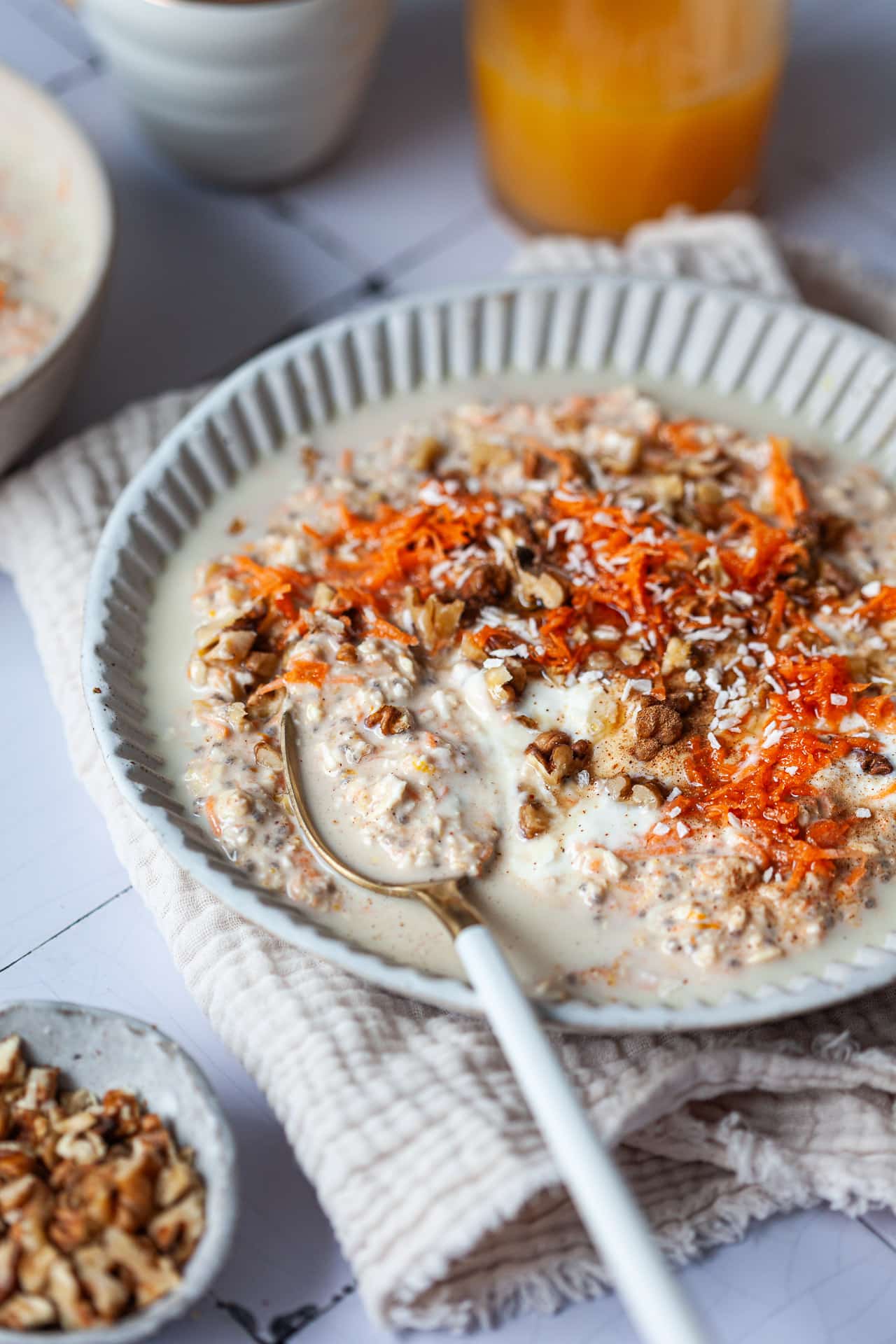 Carrot Cake Overnight Oats