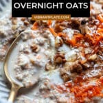 Carrot Cake Overnight Oats Recipe