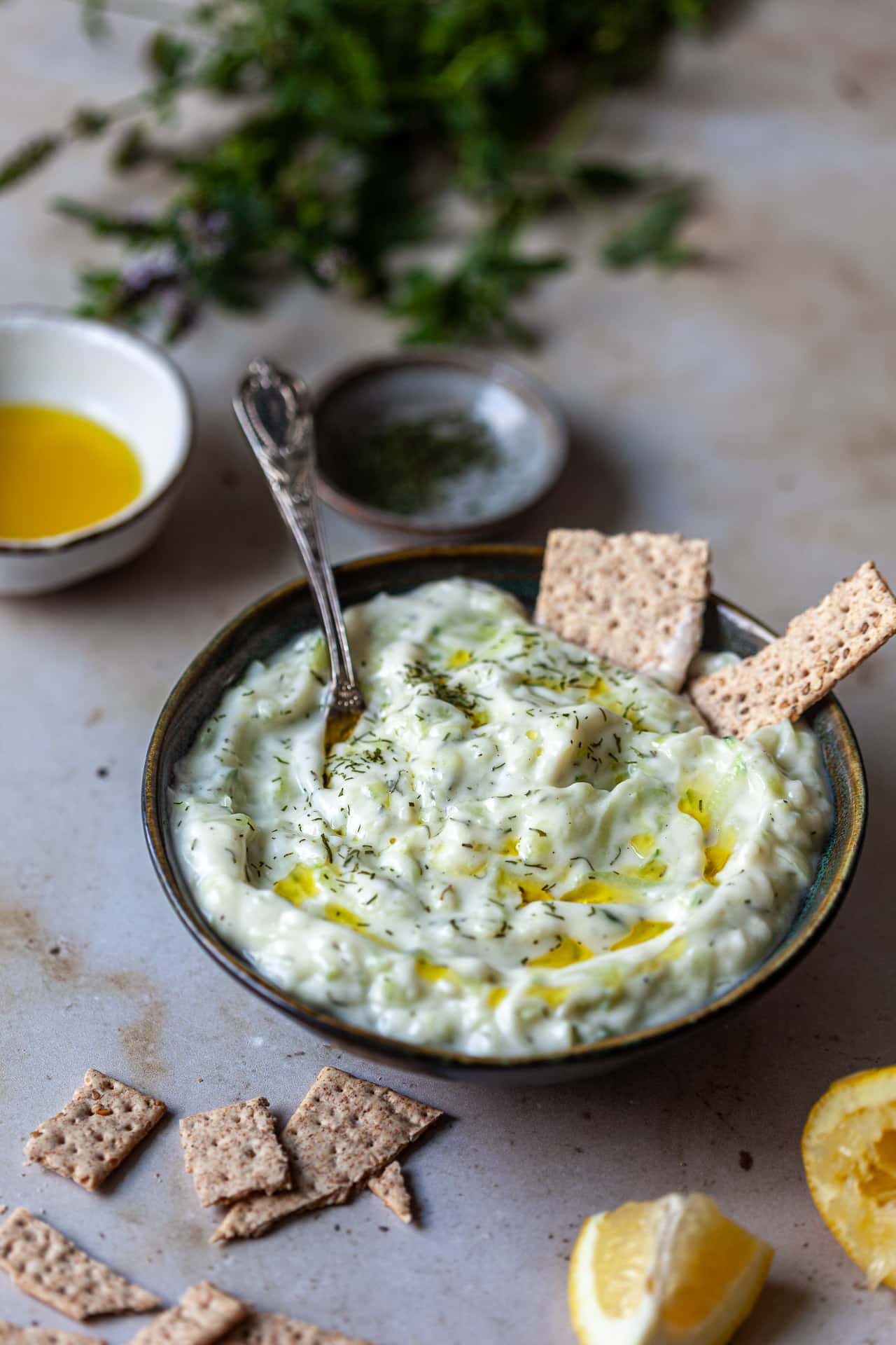 Homemade Vegan Tzatziki