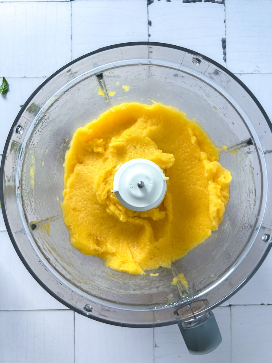 Mango Sorbet how to make
