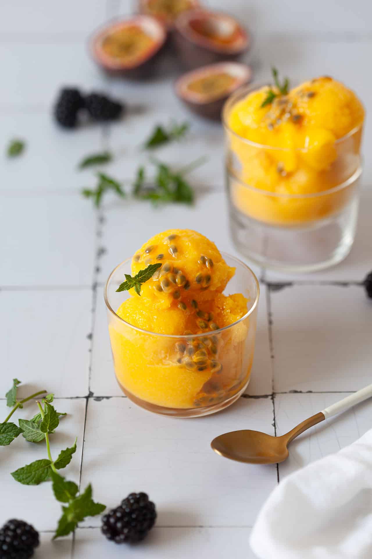 4-ingredient Mango Sorbet