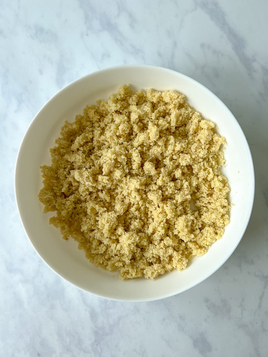 Cooked couscous