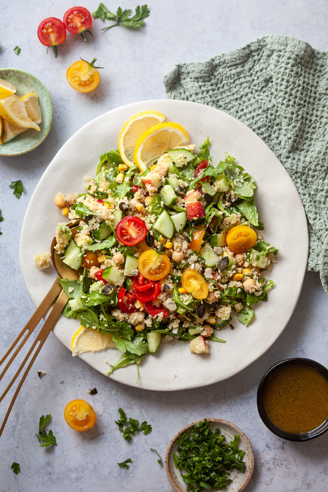 Vegan Summer Couscous Salad