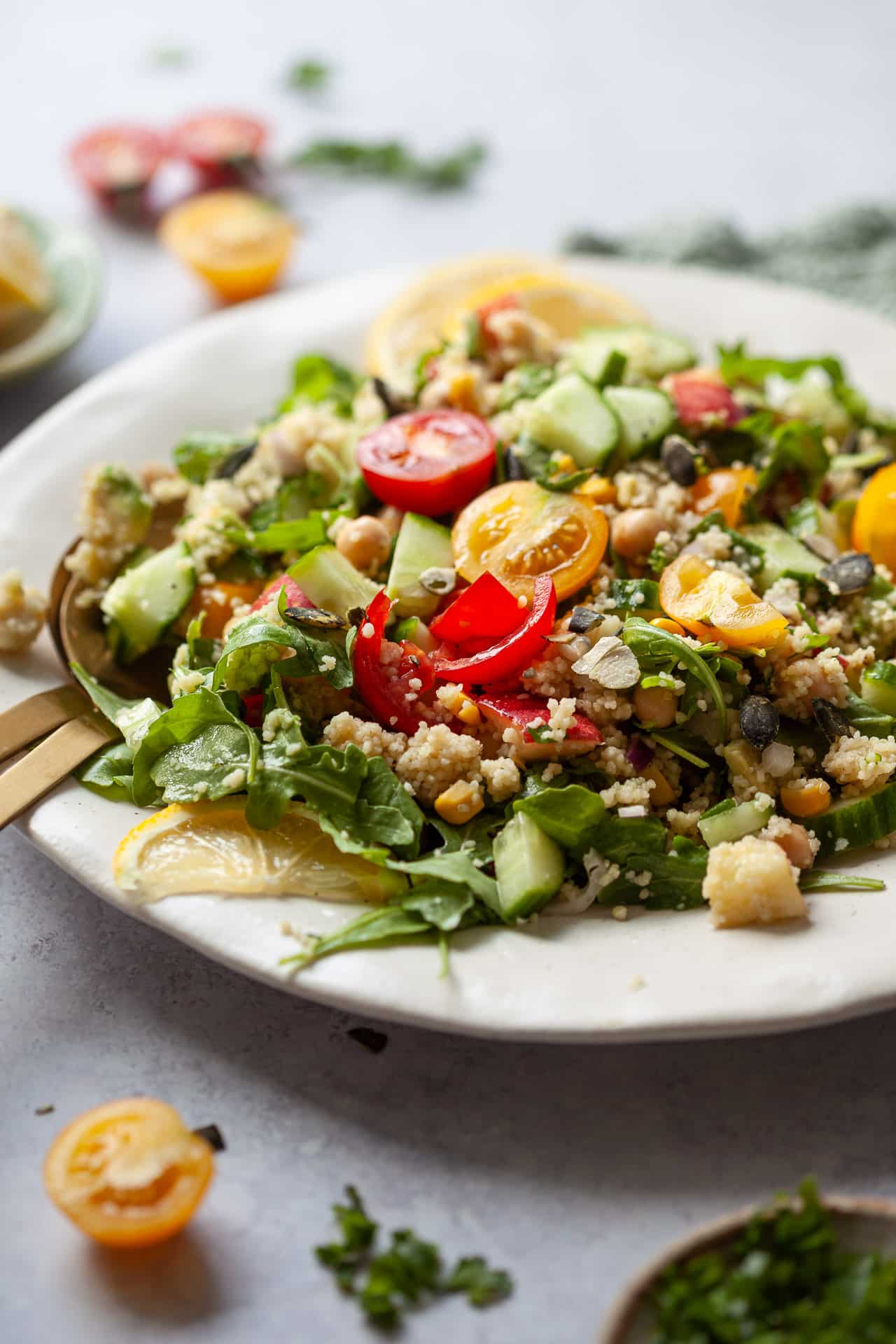 Vegan Summer Couscous Salad