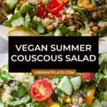 Vegan Summer Couscous Salad
