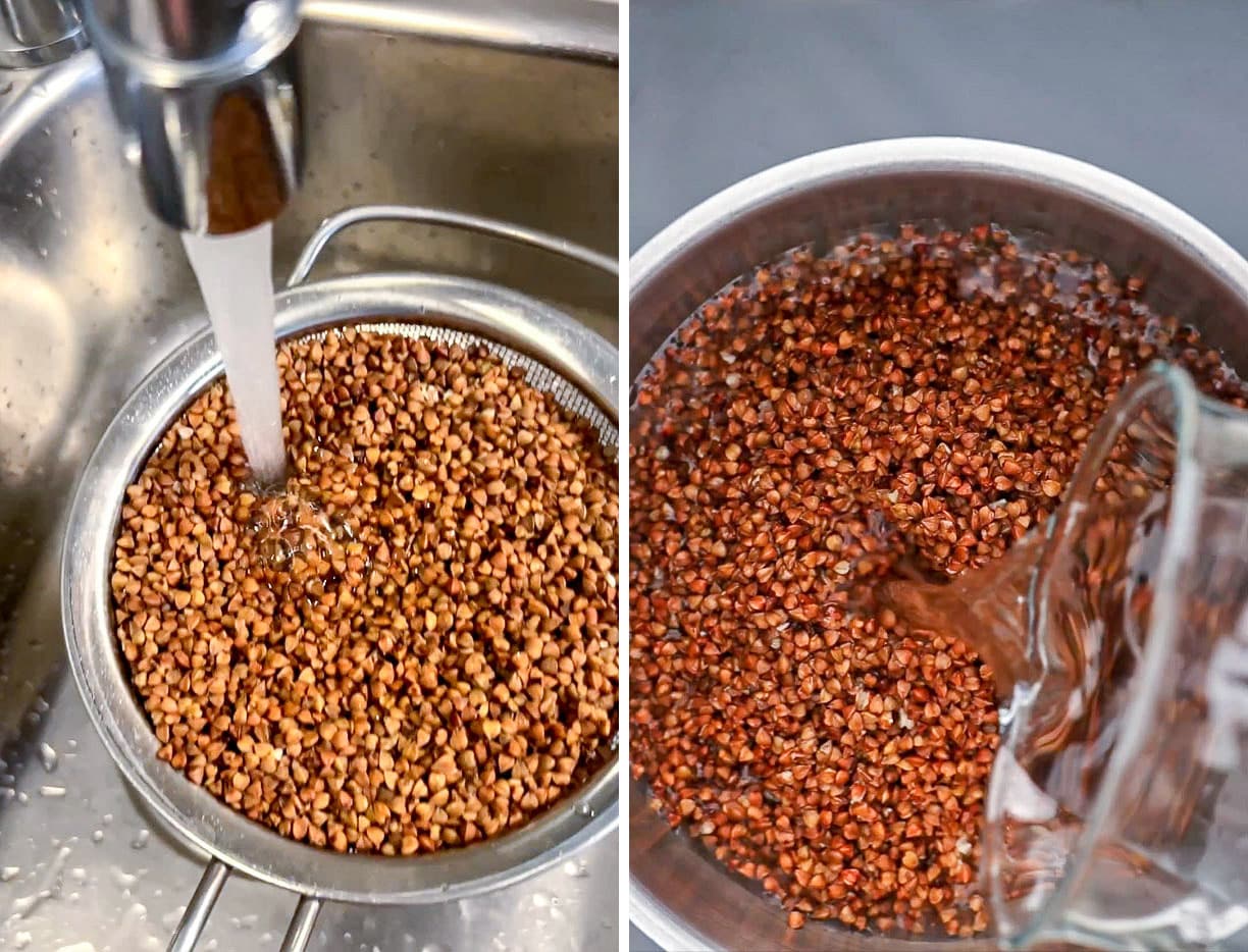 Cooking buckwheat groats