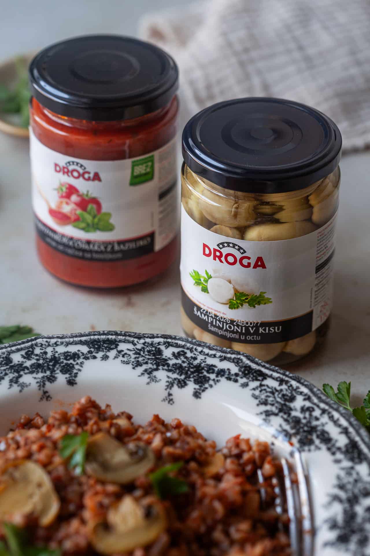 Buckwheat Kasha with Mushrooms