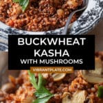 Buckwheat Kasha with Mushrooms