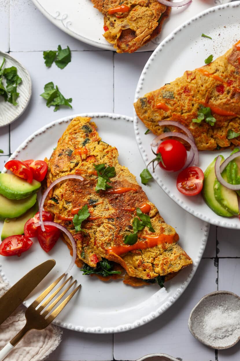 Vegan Chickpea Omelette