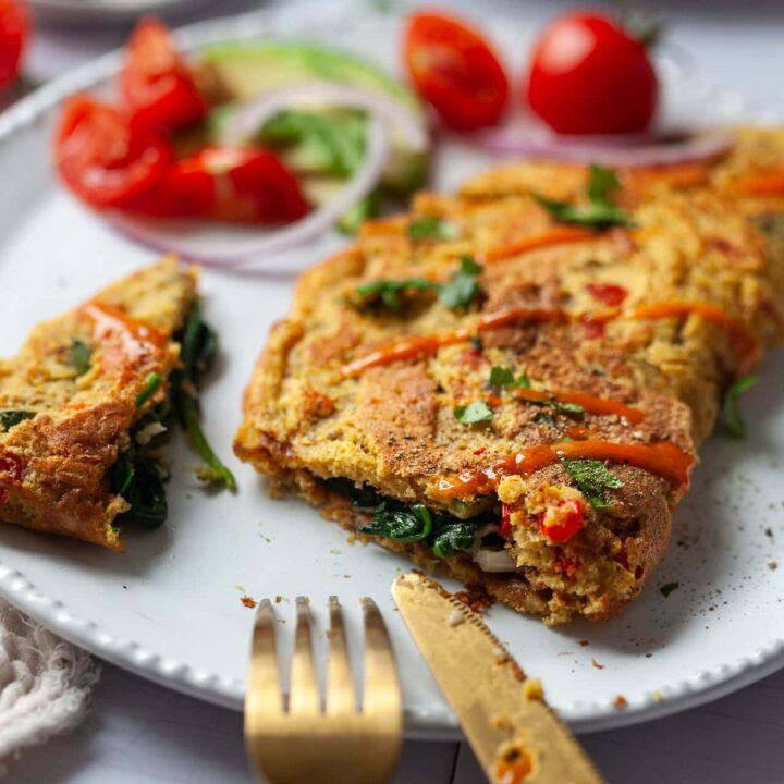 Vegan Chickpea Omelette