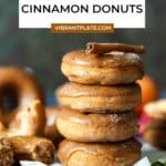Baked Apple Cinnamon Donuts