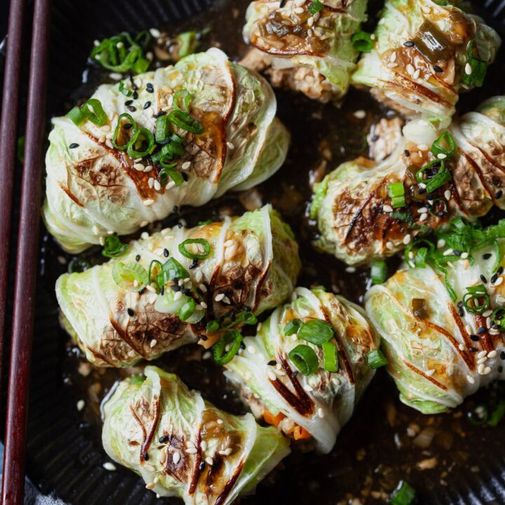 Vegan Tofu Cabbage Rolls