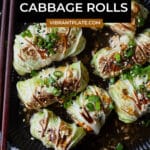 Vegan Tofu Cabbage Rolls | Vibrant Plate