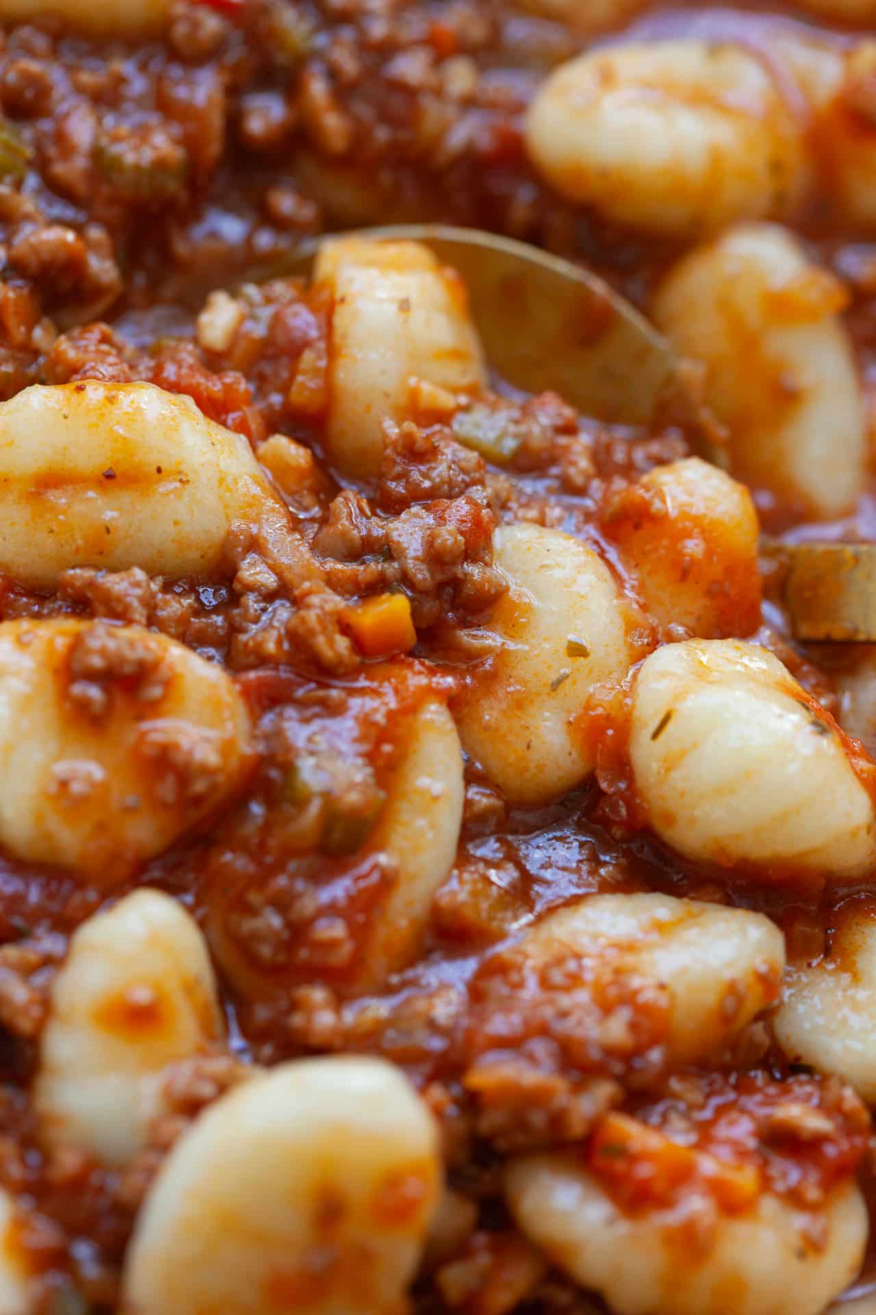 Vegan Bolognese Sauce and Gnocchi