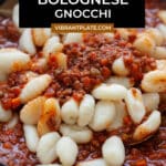 Vegan Bolognese Sauce and Gnocchi