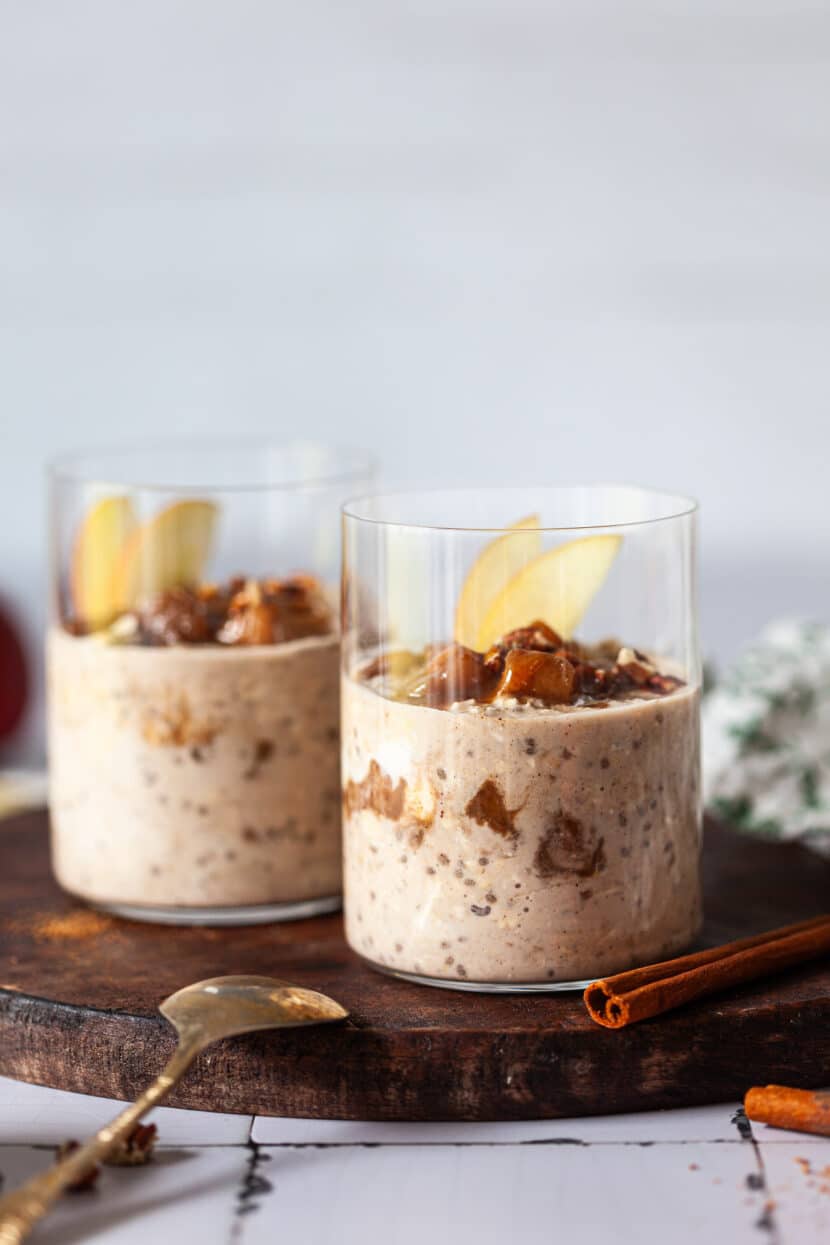 Apple Pie Overnight Oats