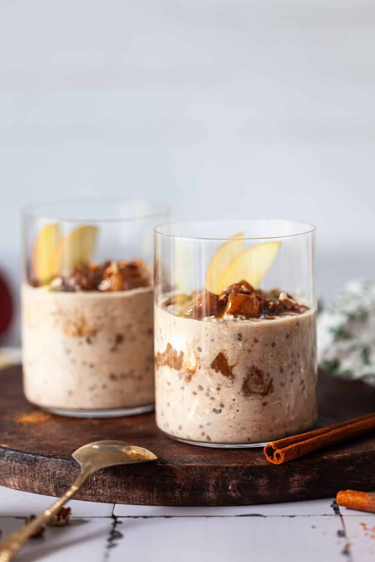 Apple Pie Overnight Oats