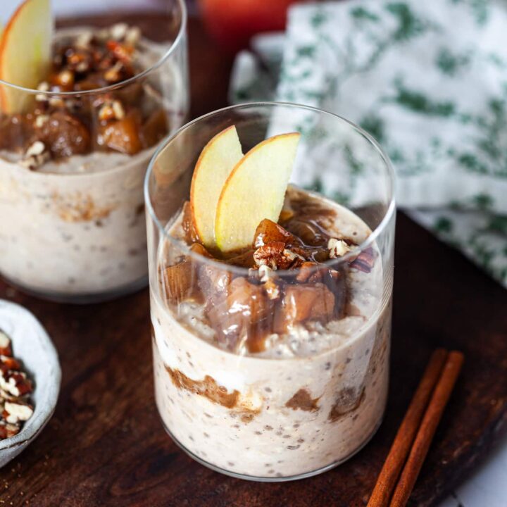Apple Pie Overnight Oats