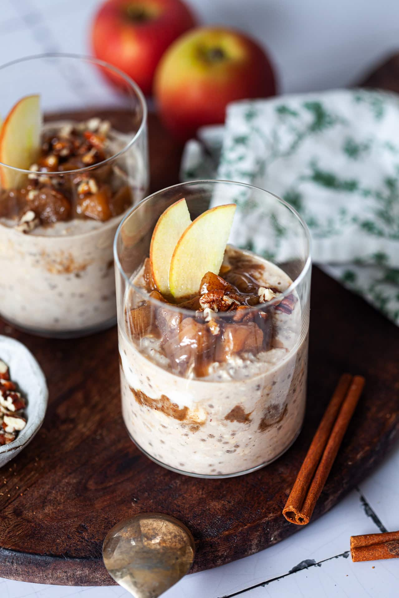 Apple Pie Overnight Oats
