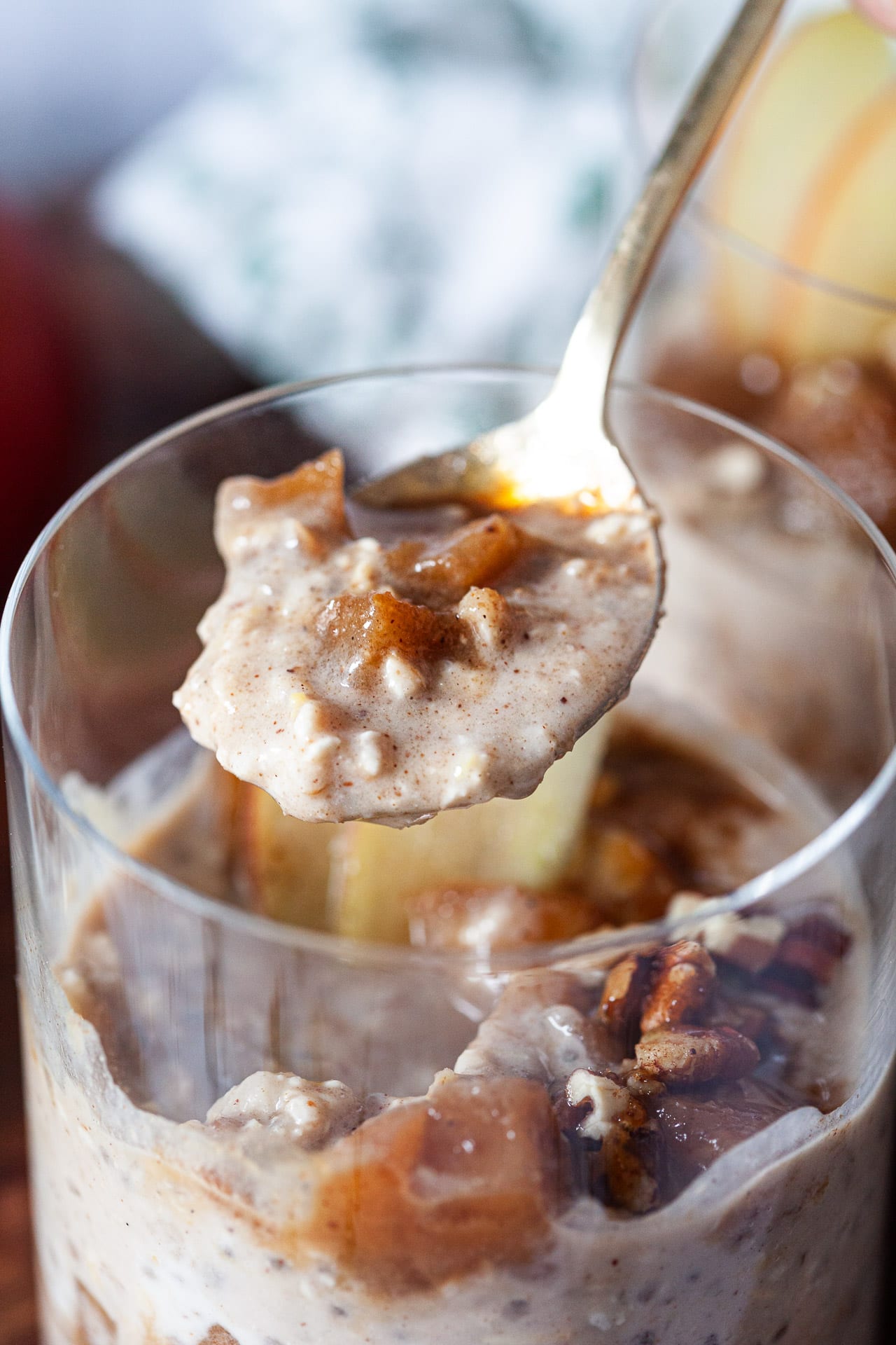 Apple Pie Overnight Oats