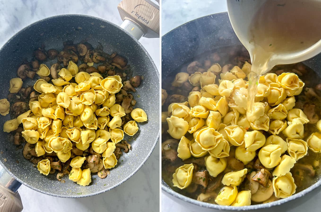 How to make One-Pot Creamy Mushroom Tortellini