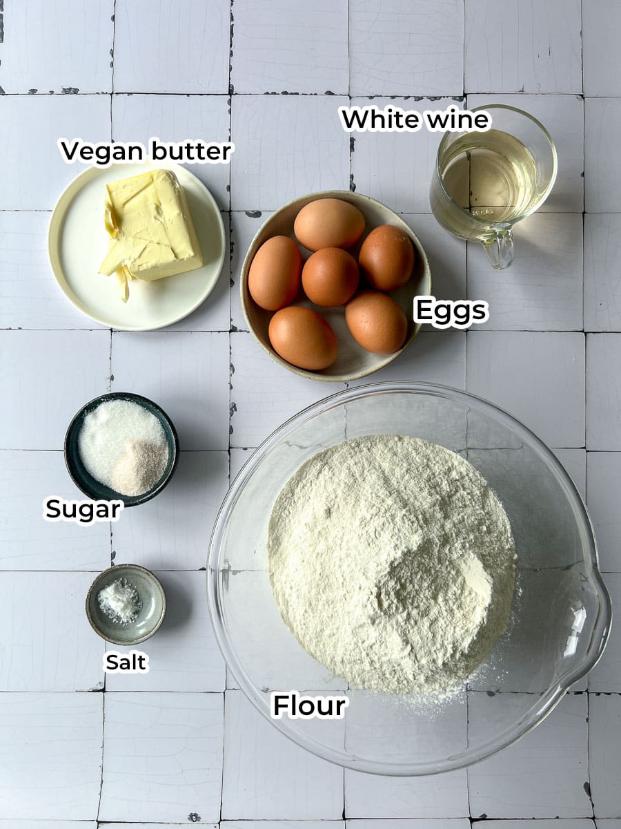 Angel wings Flancati ingredients