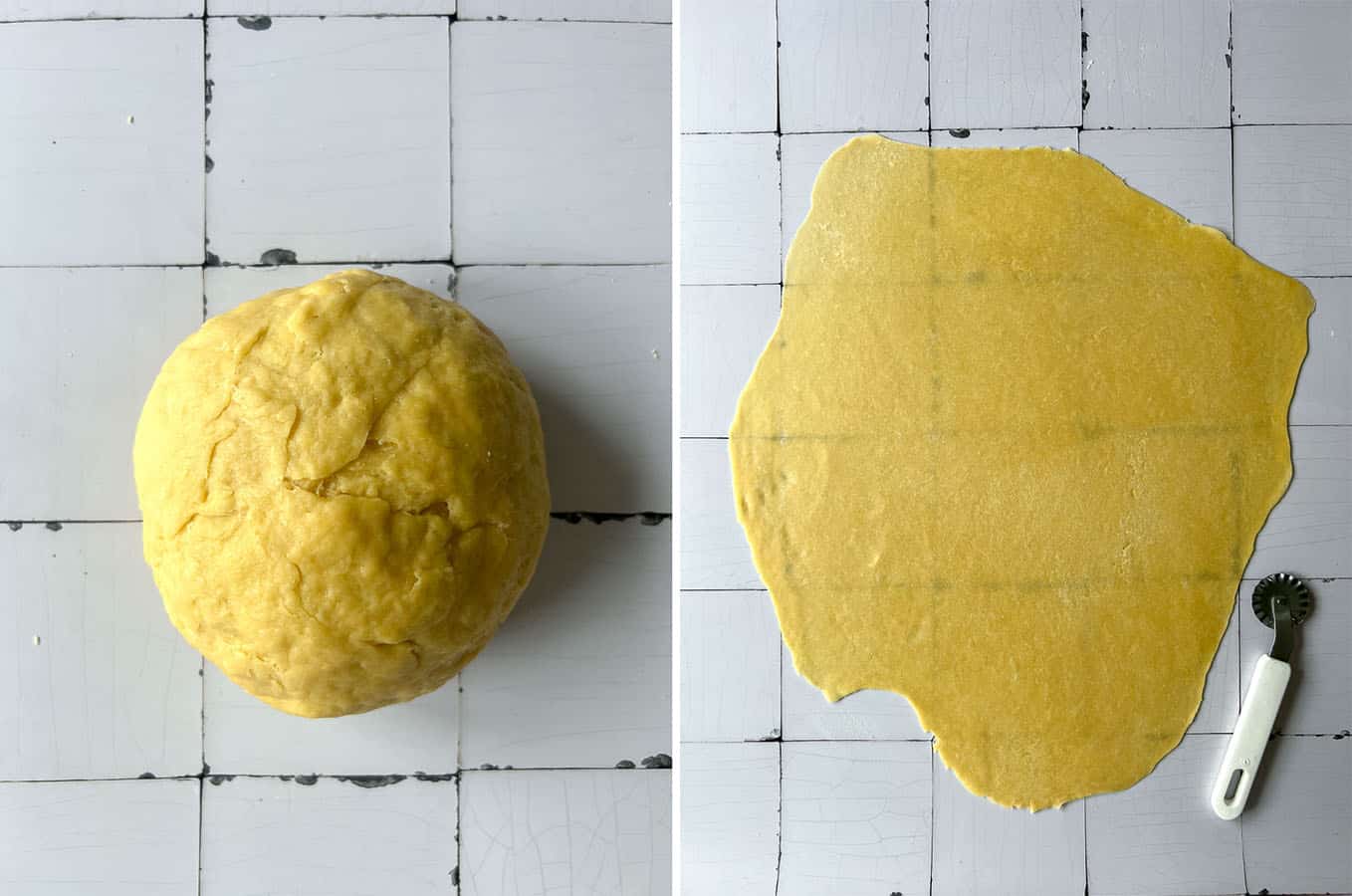 Make the dough for Angels Wings Pastry - Krhki flancati