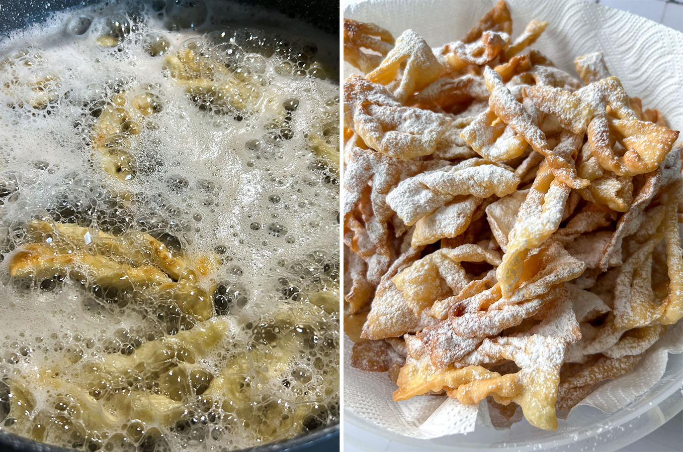 Fry and serve Angels Wings Pastry - Krhki flancati