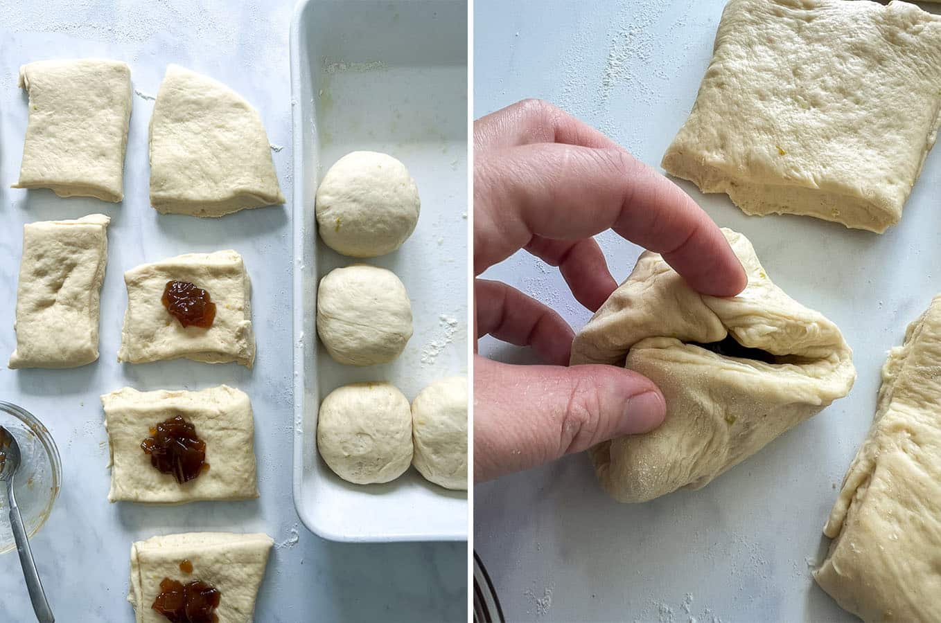 shape the buns