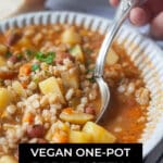 Vegan One-Pot Barley Stew