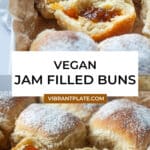 Vegan Jam Filled Buns Recipe