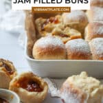 Vegan Jam Filled Buns Recipe