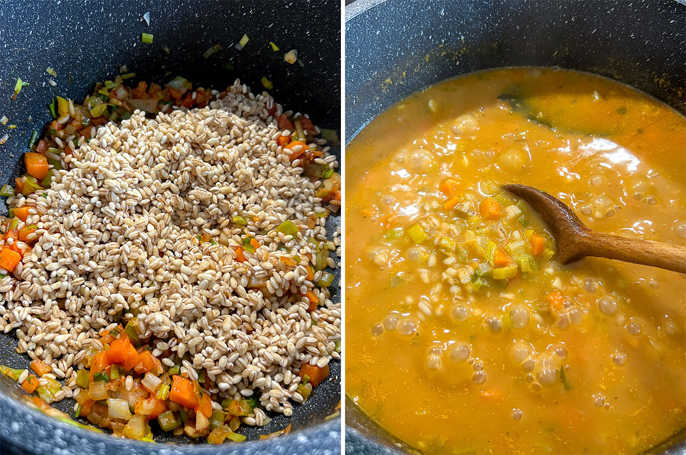 How to make Vegan One-Pot Barley Stew