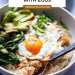 Savory Oatmeal with Eggs