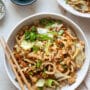 Vegan Yaki Udon Noodles