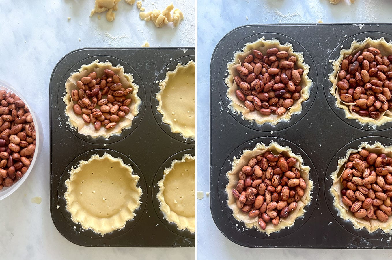 How to bake the tarts